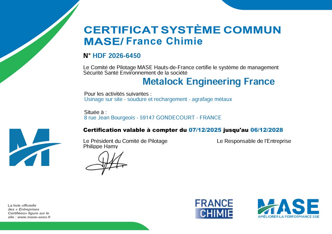 Certification MASE