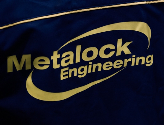 Metalock logo on clothing
