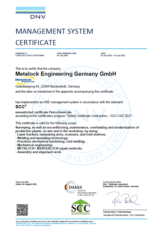 DNV – Certificate SCC P-VAZ_2021 - EN