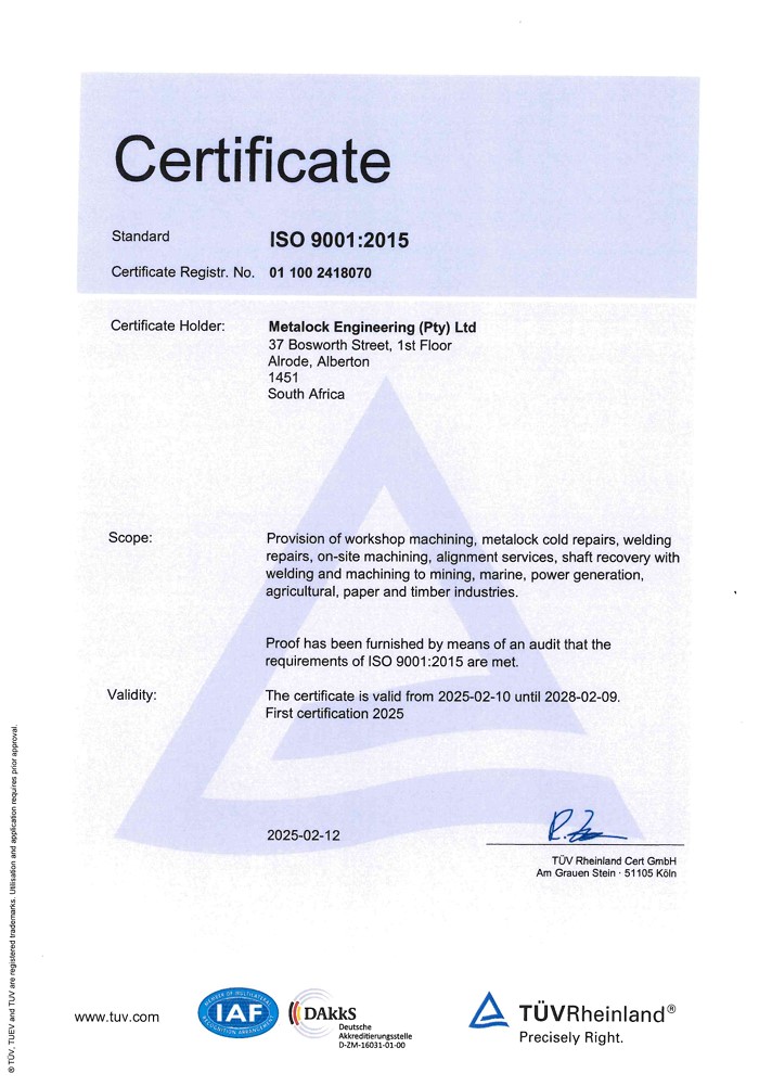 OSM Certificate